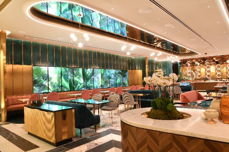 The Star Grand Hotel And Residences Sydney Exteriér fotografie The interior of the lounge