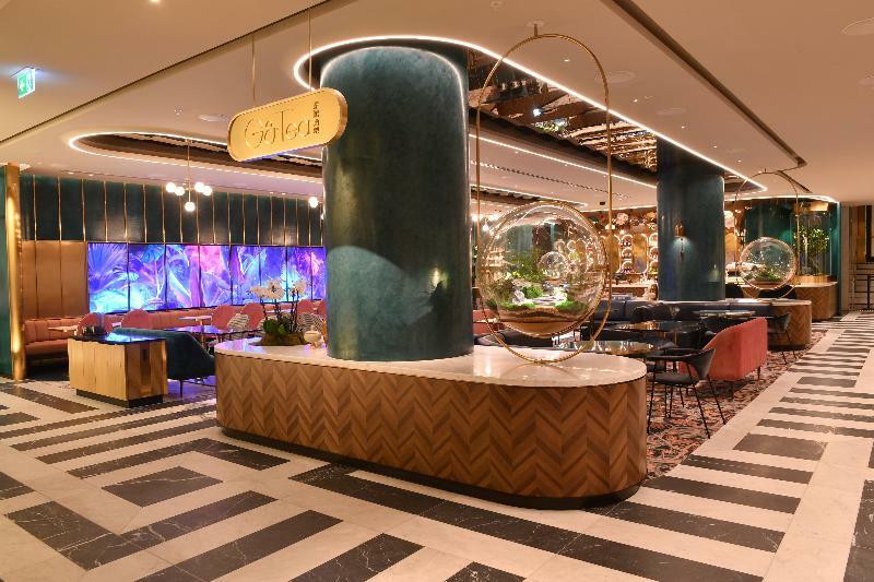 The Star Grand Hotel And Residences Sydney Exteriér fotografie The interior of the lounge